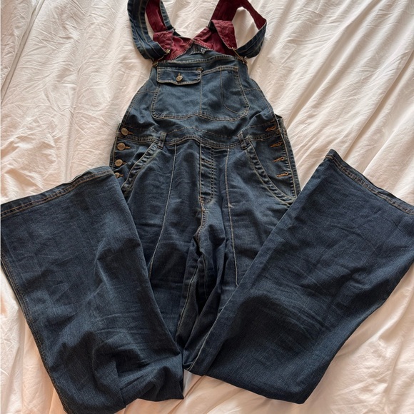 Denim Overalls - Picture 3 of 6